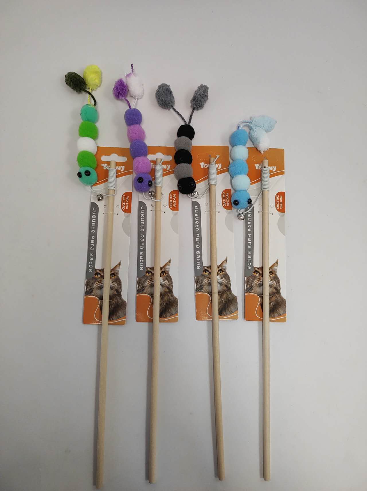 HKM-0339261 Interactive Cat Teaser Wand for Engaging Playtime