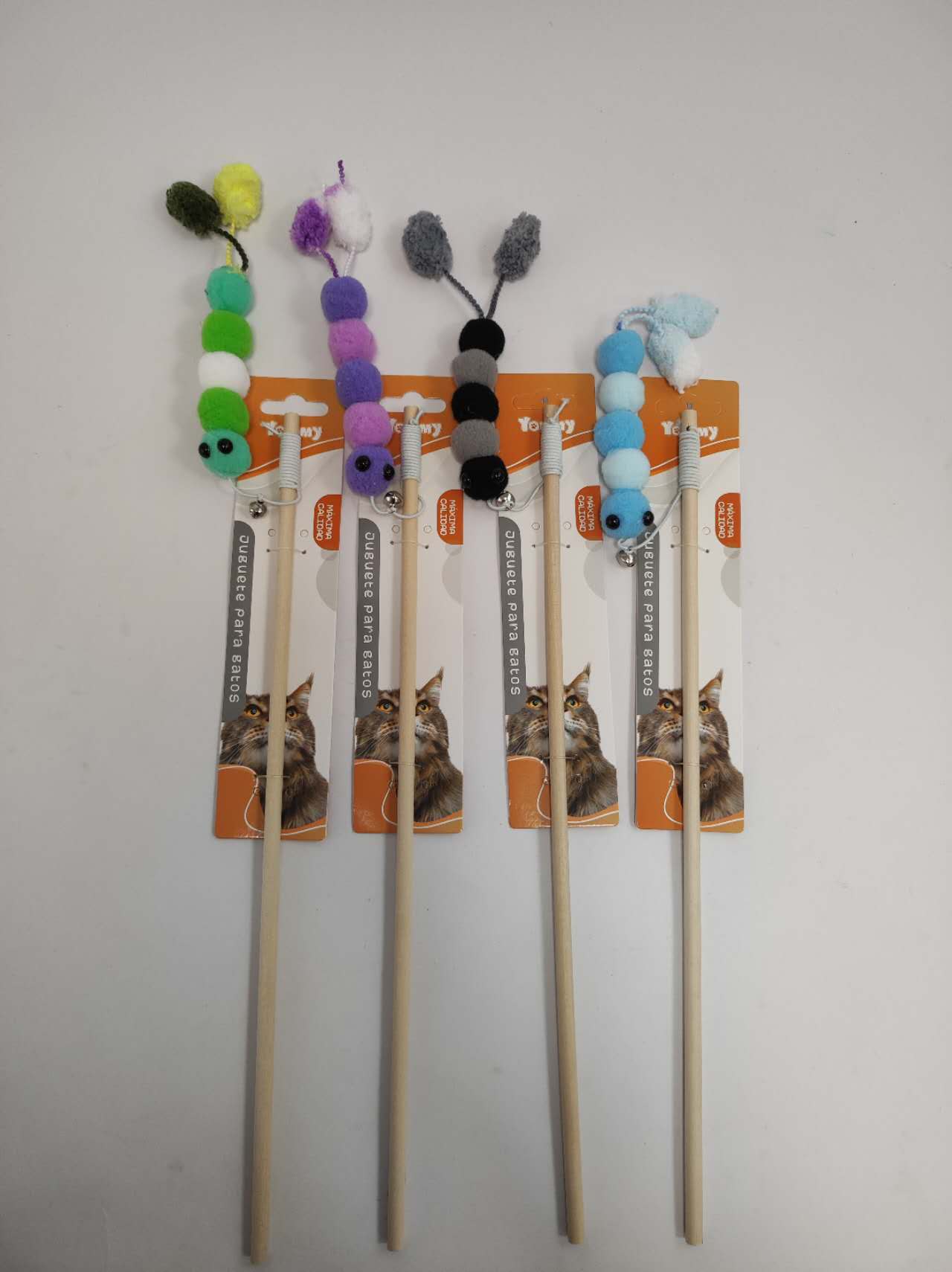 HKM-0339261 Interactive Cat Teaser Wand for Engaging Playtime