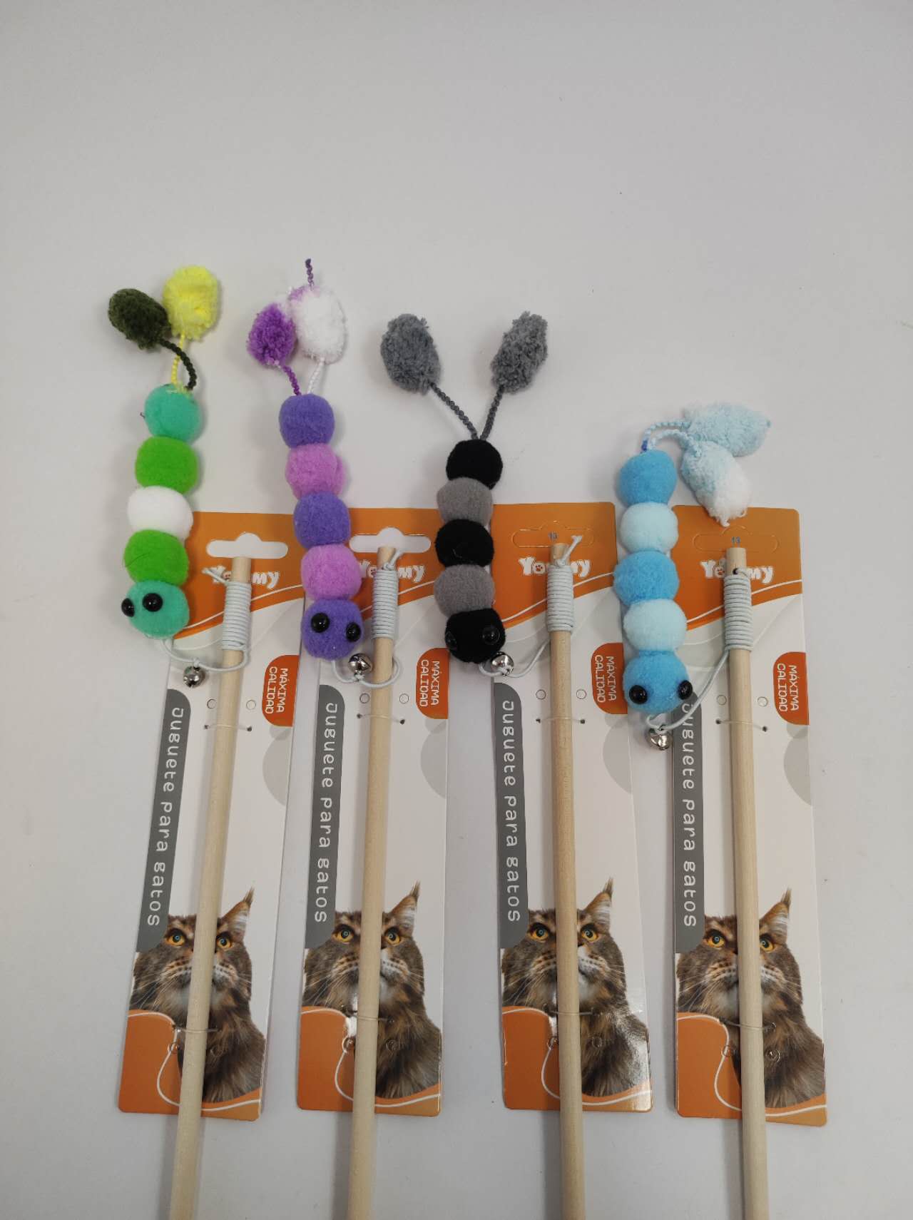 HKM-0339261 Interactive Cat Teaser Wand for Engaging Playtime