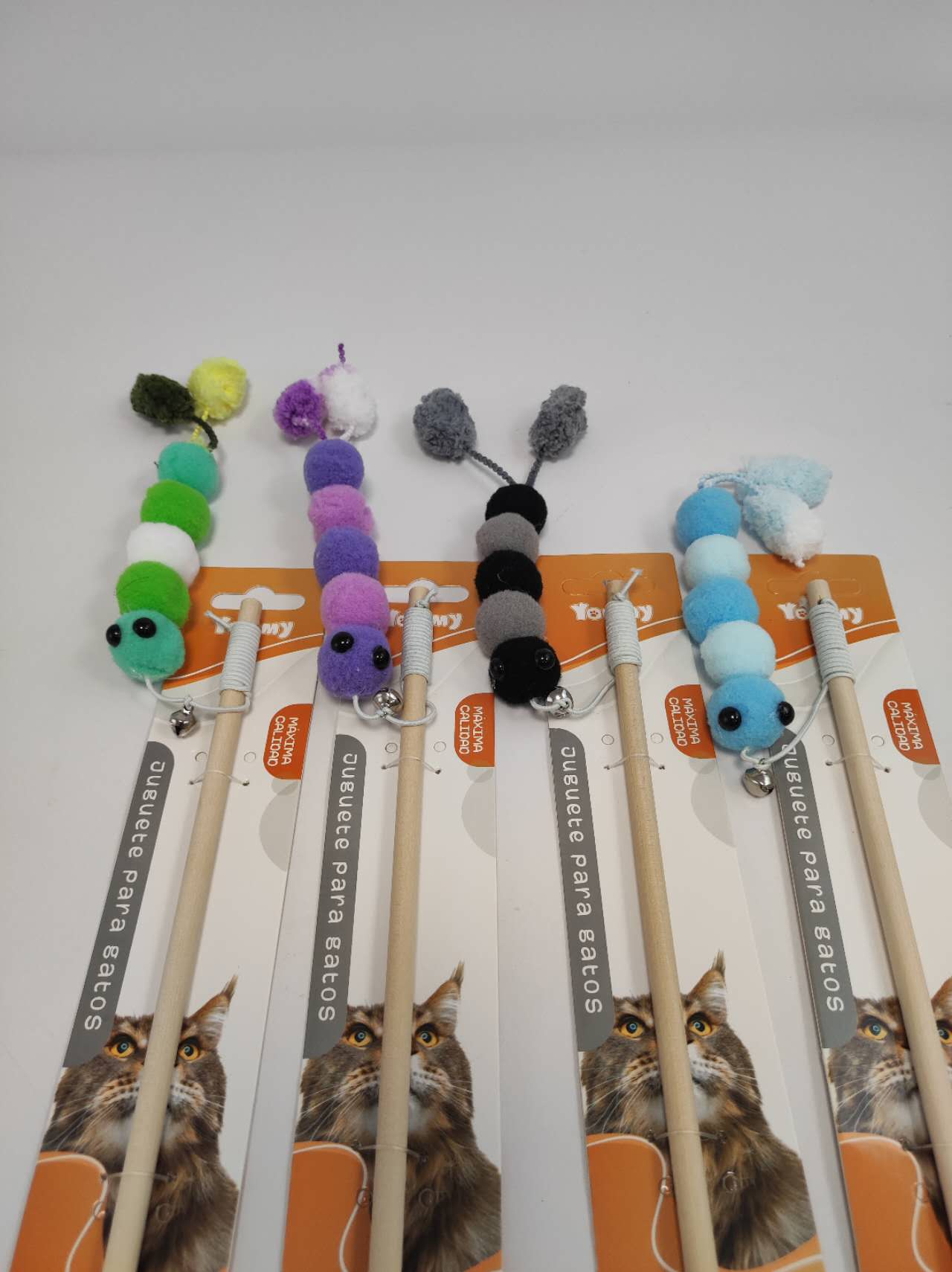 HKM-0339261 Interactive Cat Teaser Wand for Engaging Playtime