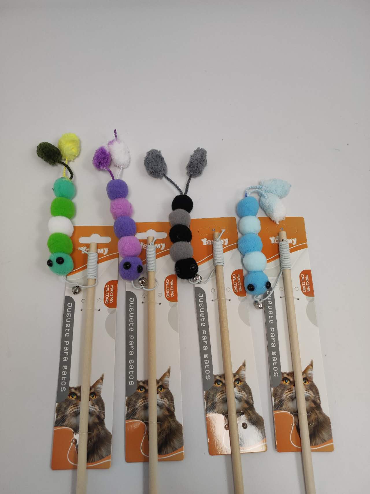 HKM-0339261 Interactive Cat Teaser Wand for Engaging Playtime