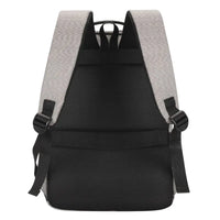 HKM-033939 Large Capacity Waterproof Laptop Backpack for Men with USB Charging Port