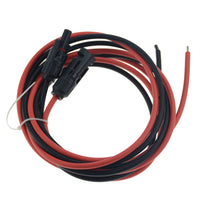 HKM-033939 Single Core MC4 Connector Solar Extension Cable - Tinned Copper Wire, Low-Smoke Halogen-Free Insulation, 2.5-6mm Diameter