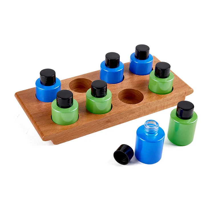 HKM-034003 Premium Wooden Montessori Educational Box Set for Kids 24 Months and Up