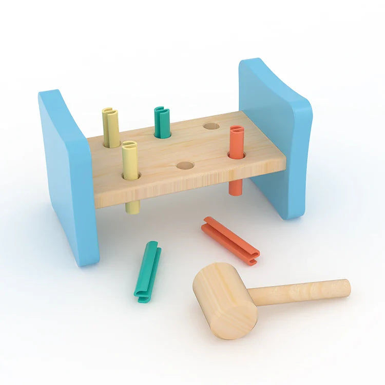 HKM-034003 Premium Wooden Montessori Educational Box Set for Kids 24 Months and Up