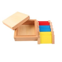 HKM-034003 Premium Wooden Montessori Educational Box Set for Kids 24 Months and Up