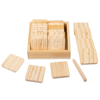 HKM-034003 Premium Wooden Montessori Educational Box Set for Kids 24 Months and Up
