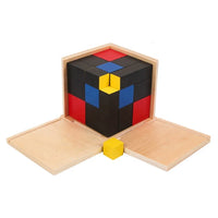 HKM-034003 Premium Wooden Montessori Educational Box Set for Kids 24 Months and Up