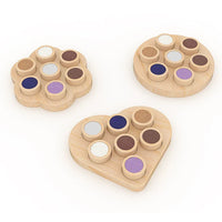 HKM-034003 Premium Wooden Montessori Educational Box Set for Kids 24 Months and Up