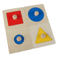 HKM-034003 Premium Wooden Montessori Educational Box Set for Kids 24 Months and Up