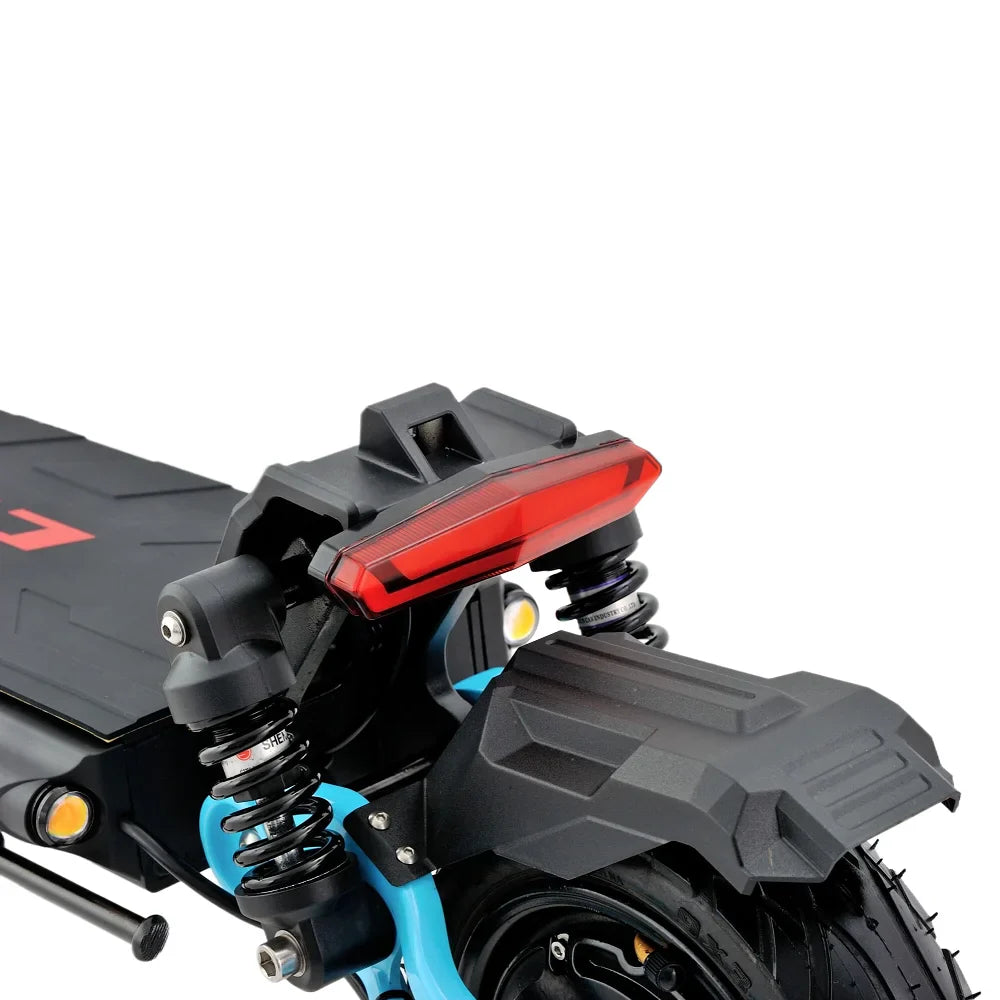 HKM-034067 Foldable Electric Scooter with 600W Motor, 48V Lithium Battery, Full Suspension, 30-50 km/h Speed, 10 Inch Tires
