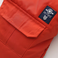 HKM-0342589 Hooded Cotton Down Jacket for Dogs - Warm and Stylish in Blue, Beige, Red