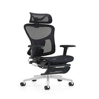 HKM-034323 Ergonomic High Back Mesh Office Chair with Adjustable Headrest for Executive and Study Use