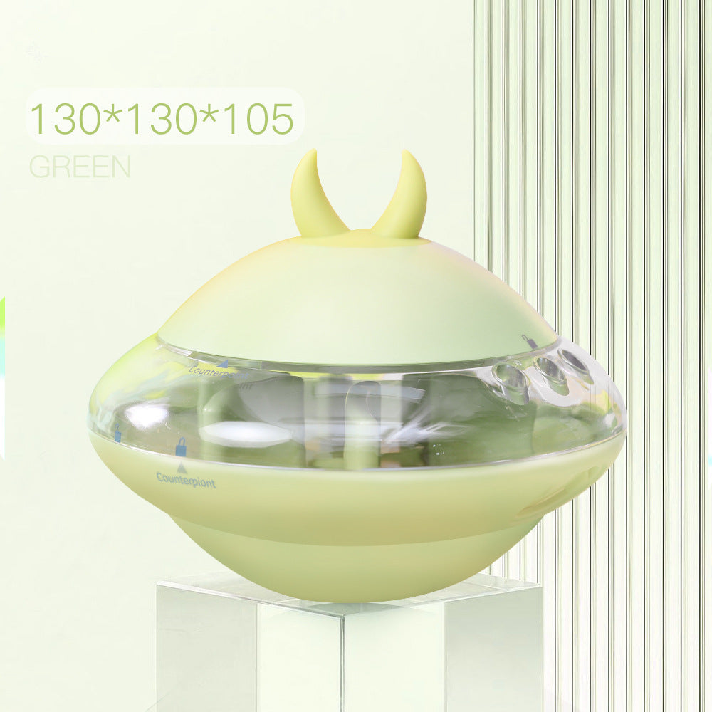 HKM-0345021 Leaky Ball Pet Toy - Durable Plastic and Rubber for Fun Playtime