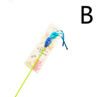 HKM-0346429 Interactive Animal-Shaped Cat Toy with Funny Stick for Engaging Play
