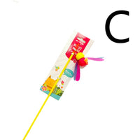 HKM-0346429 Interactive Animal-Shaped Cat Toy with Funny Stick for Engaging Play