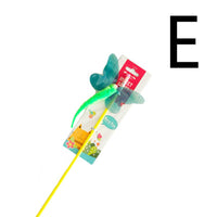 HKM-0346429 Interactive Animal-Shaped Cat Toy with Funny Stick for Engaging Play