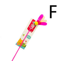 HKM-0346429 Interactive Animal-Shaped Cat Toy with Funny Stick for Engaging Play