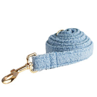 HKM-0346813 Blue Teddy Bear Dog Collar and Leash Set with Bow and Vest, Perfect for Pets and Gift-Giving