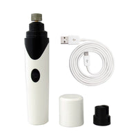 HKM-0347965 Electric Pet Nail Grinder with USB Charging for Dogs, Cats, and Small Animals