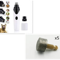 HKM-0347965 Electric Pet Nail Grinder with USB Charging for Dogs, Cats, and Small Animals