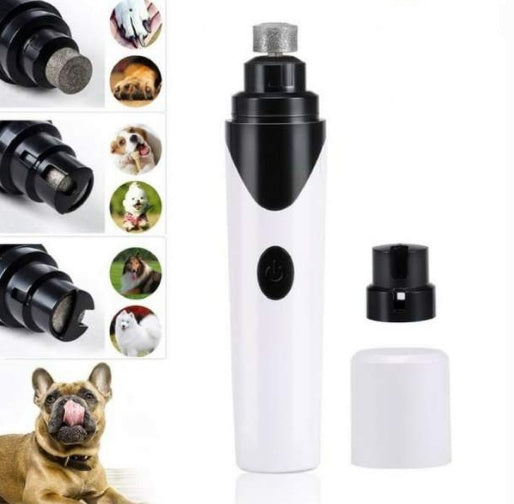HKM-0347965 Electric Pet Nail Grinder with USB Charging for Dogs, Cats, and Small Animals