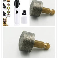 HKM-0347965 Electric Pet Nail Grinder with USB Charging for Dogs, Cats, and Small Animals