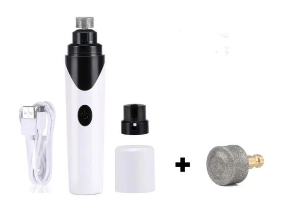 HKM-0347965 Electric Pet Nail Grinder with USB Charging for Dogs, Cats, and Small Animals