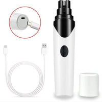 HKM-0347965 Electric Pet Nail Grinder with USB Charging for Dogs, Cats, and Small Animals