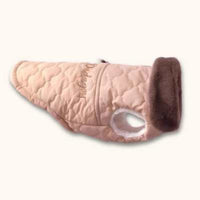 HKM-0348605 Cozy Casual Dog Clothing for Autumn and Winter in Brown and Yellow