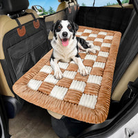 HKM-0348989 Thickened Cushion Car Plush Mat for Dogs - Available in Multiple Colors