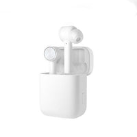 HKM-034899 White Wireless Mini Sports Headset with Voice Control and Call Function