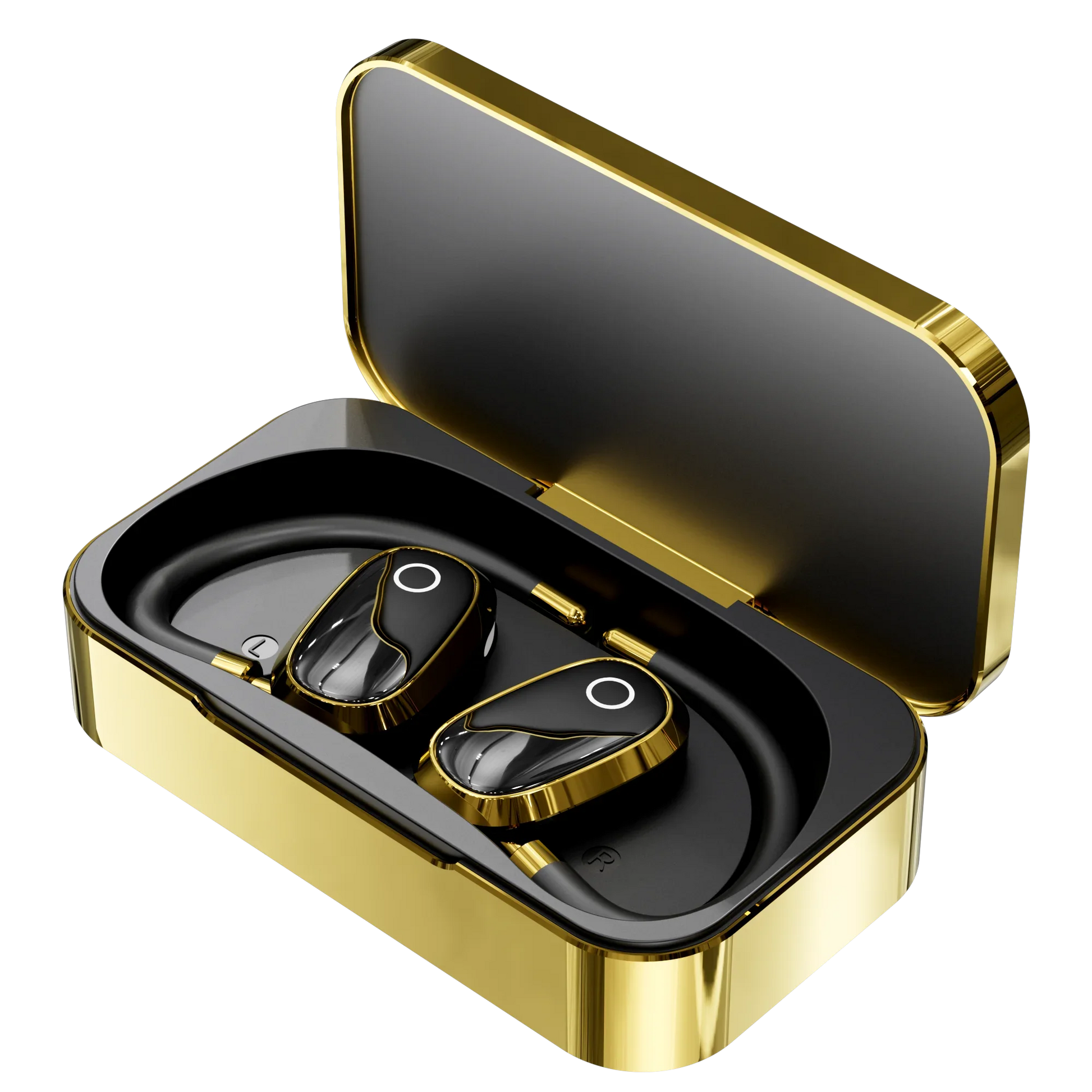 HKM-035027 YX41 OWS In-Ear Earbuds with ENC Noise Cancellation and LED Battery Indicator for Sports