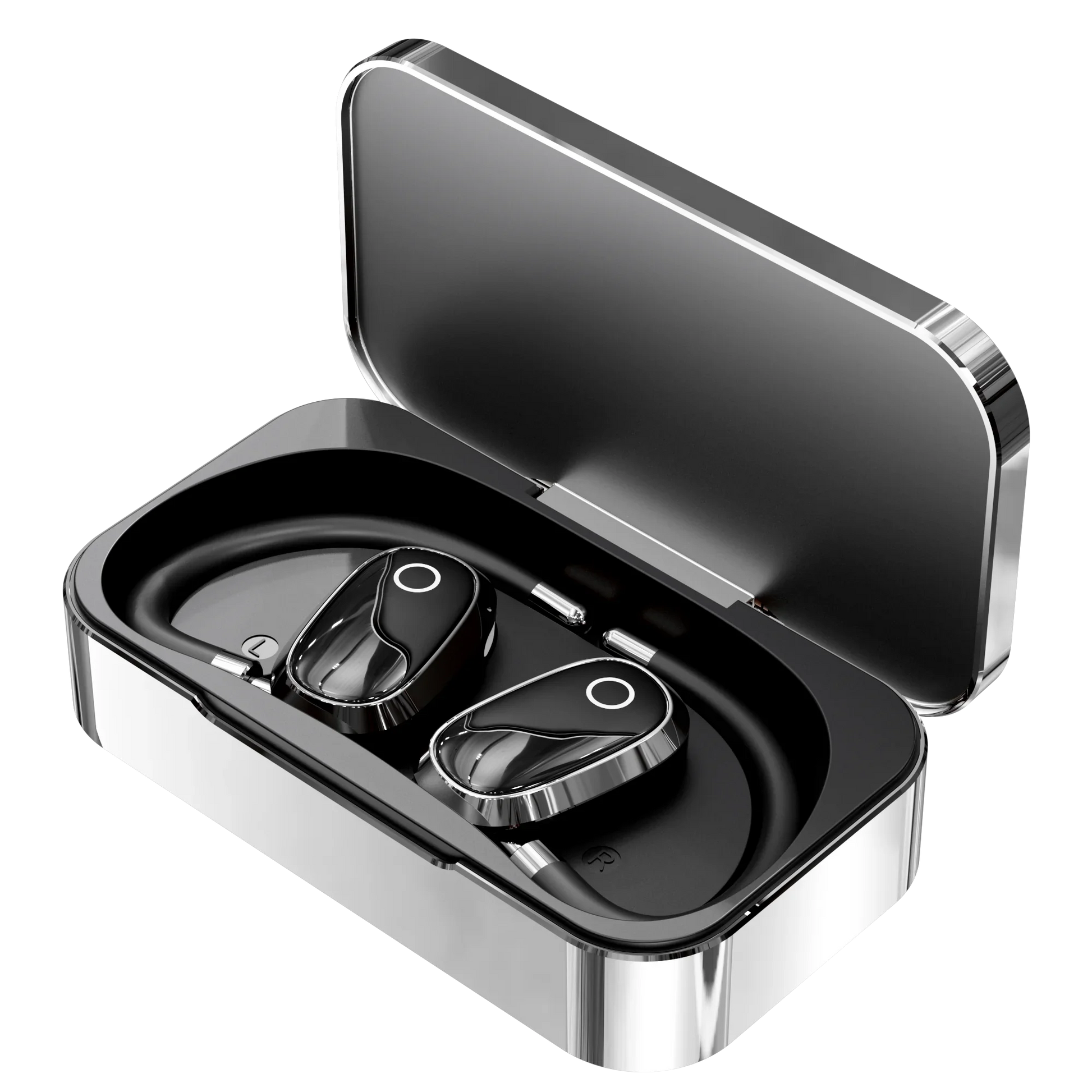 HKM-035027 YX41 OWS In-Ear Earbuds with ENC Noise Cancellation and LED Battery Indicator for Sports