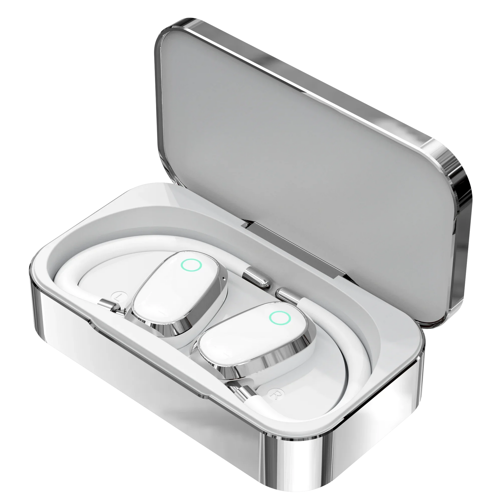 HKM-035027 YX41 OWS In-Ear Earbuds with ENC Noise Cancellation and LED Battery Indicator for Sports