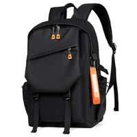 HKM-035091 Large Capacity 17 Inch Polyester Backpack for College and Travel, Ideal School Bag for Men