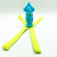 HKM-0351421 Interactive Squeaky Cuttlefish Chew Toy for Dogs - Teeth Cleaning Pet Toy for All Sizes