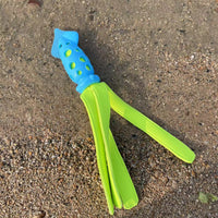 HKM-0351421 Interactive Squeaky Cuttlefish Chew Toy for Dogs - Teeth Cleaning Pet Toy for All Sizes