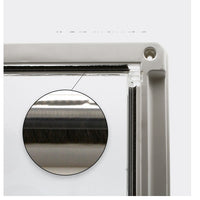 HKM-0351549 Plastic Pet Door with Flap – White, Brown, Black – Small & Large Sizes Available