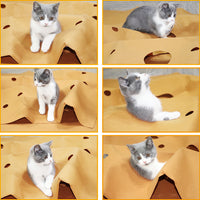 HKM-0351805 Felt Cat Litter Pad Toy for Playtime and Comfort - 120cm x 90cm