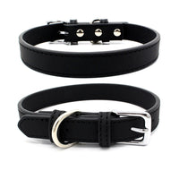 HKM-0351933 Comfortable PU Leather Pet Collar in Various Colors and Sizes