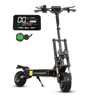 HKM-035219 5600W Dual Motor Off-Road Electric Scooter with 38Ah Battery – Foldable, Long Range, 80-85km/h Speed