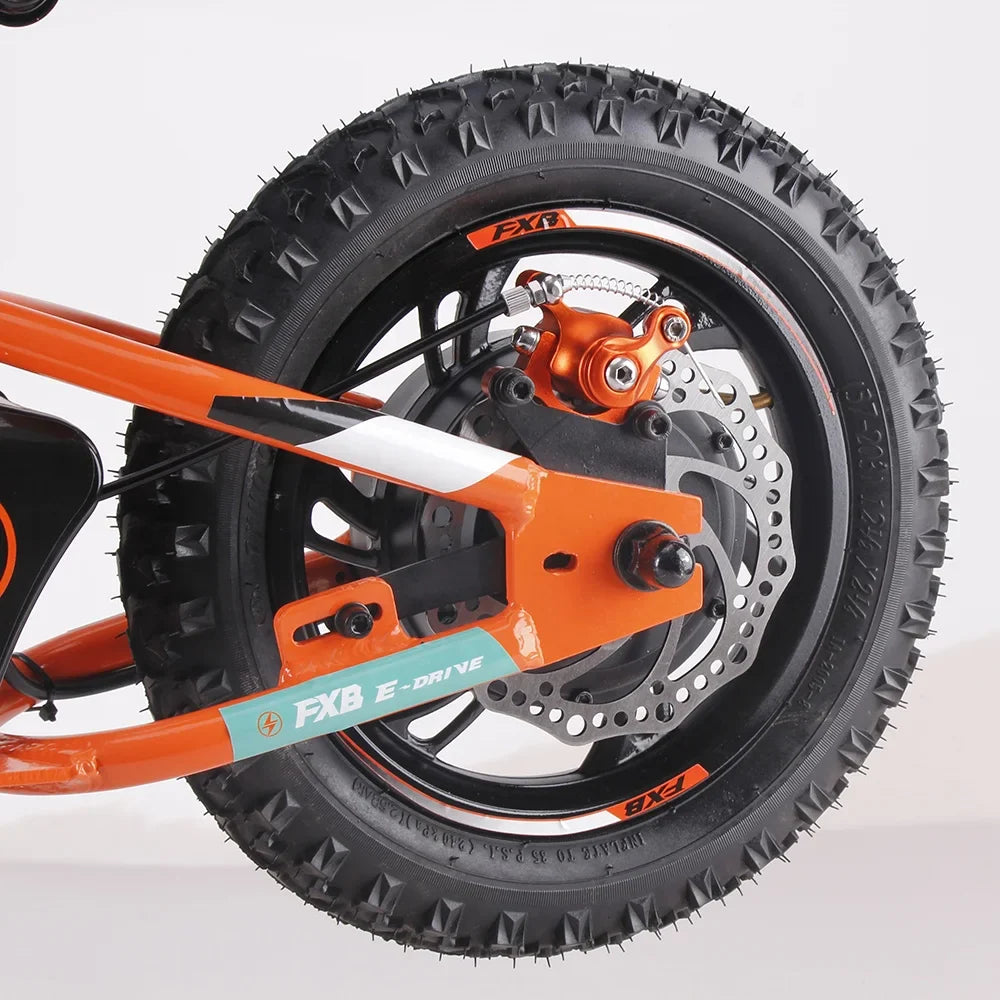 HKM-035283 Electric Balance Bike 12 Inch with 36V 250W Hub Motor and Quick-Disconnect Rechargeable Battery