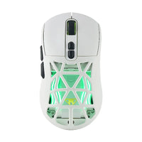 HKM-035283 Lightweight Honeycomb Wireless Gaming Mouse with Adjustable DPI up to 10000 and RGB Lighting for PC