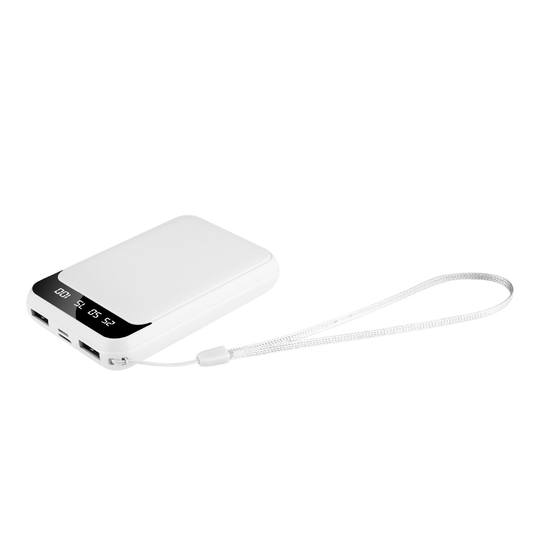 HKM-035411 Large Capacity 10000mAh Power Bank with LCD Display - Multiple Colors Available