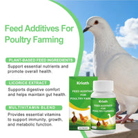 HKM-0355773 Nutritional Support Tablets for Poultry and Small Animals - 60 Count