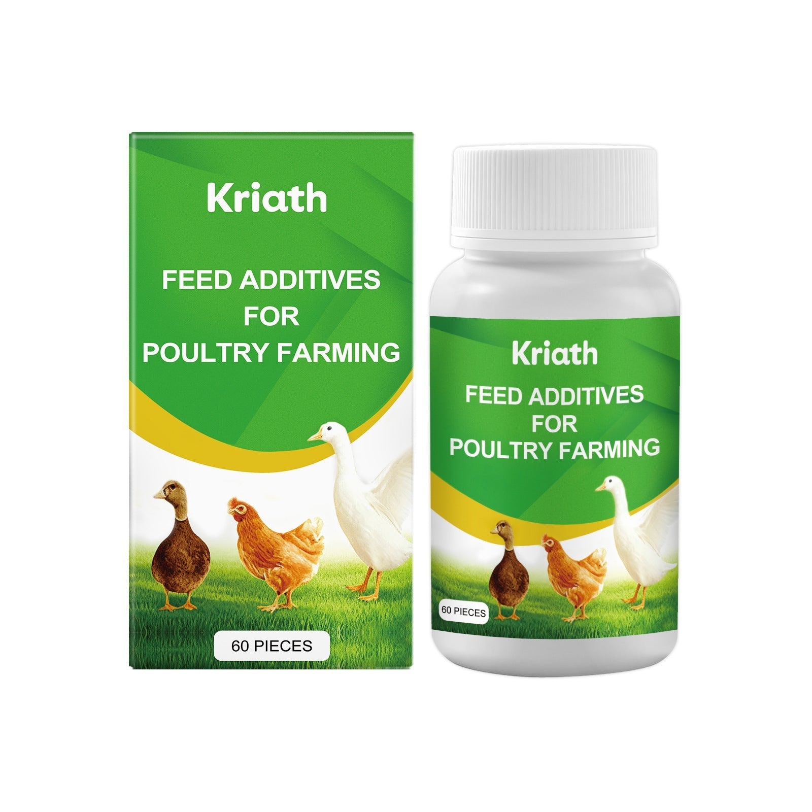 HKM-0355773 Nutritional Support Tablets for Poultry and Small Animals - 60 Count