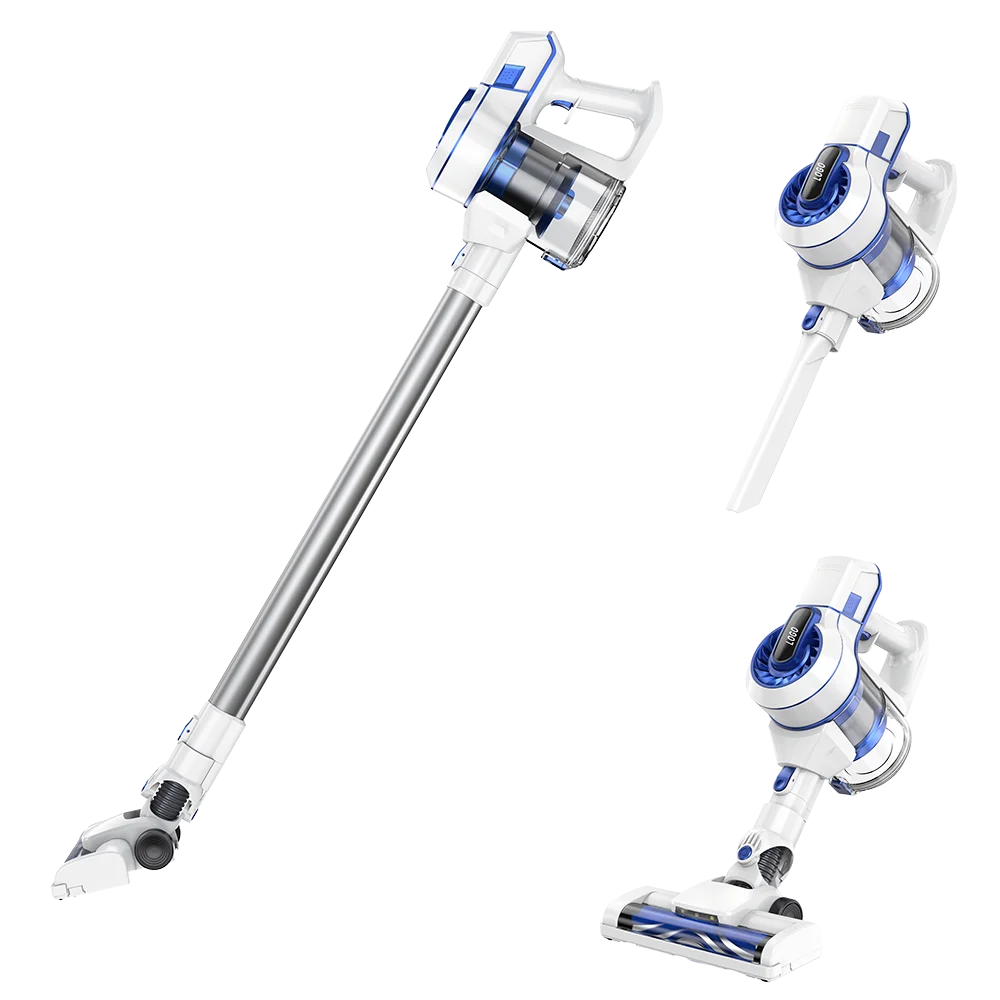 HKM-035603 Wall-Mounted Rechargeable Stick Vacuum Cleaner - Handheld and Wireless Design