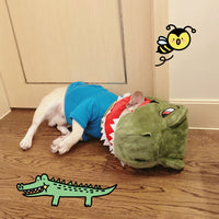 HKM-0356285 Dinosaur and Shark Cotton Dog Hoodies - One Size Fits All