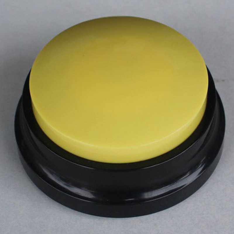 HKM-0356541 Interactive Sound Buttons for Dog Communication - Customizable Record-and-Play Buttons for Pet Training